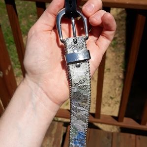 90s Bentley NWT Sparkly Floral Belt Women’s Size L